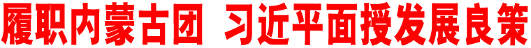 履職內(nèi)蒙古團(tuán) 習(xí)近平面授發(fā)展良策