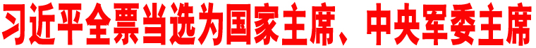 習(xí)近平全票當(dāng)選為國(guó)家主席、中央軍委主席