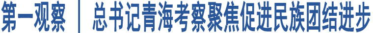 第一觀察 | 總書記青?？疾炀劢勾龠M(jìn)民族團(tuán)結(jié)進(jìn)步